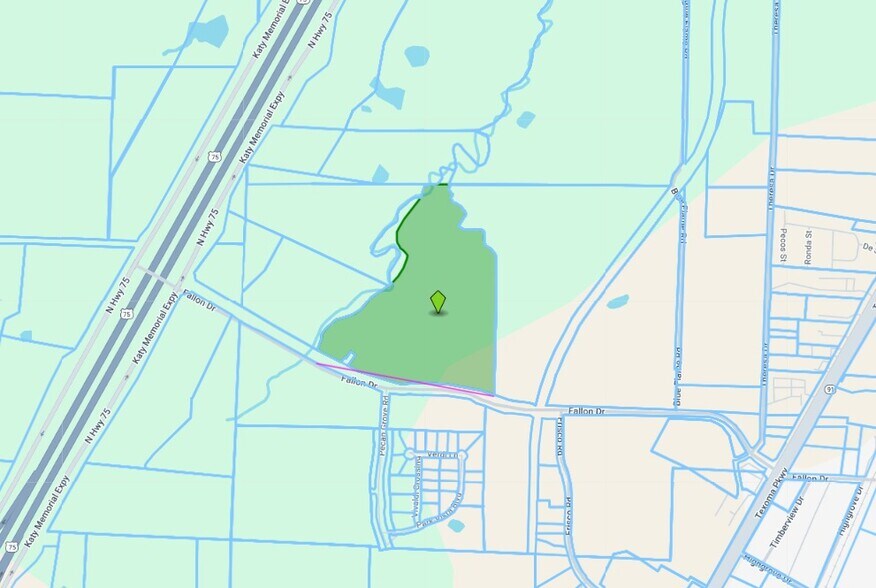 US Highway 75, Sherman, TX à vendre - Plan cadastral – Image 2 sur 2