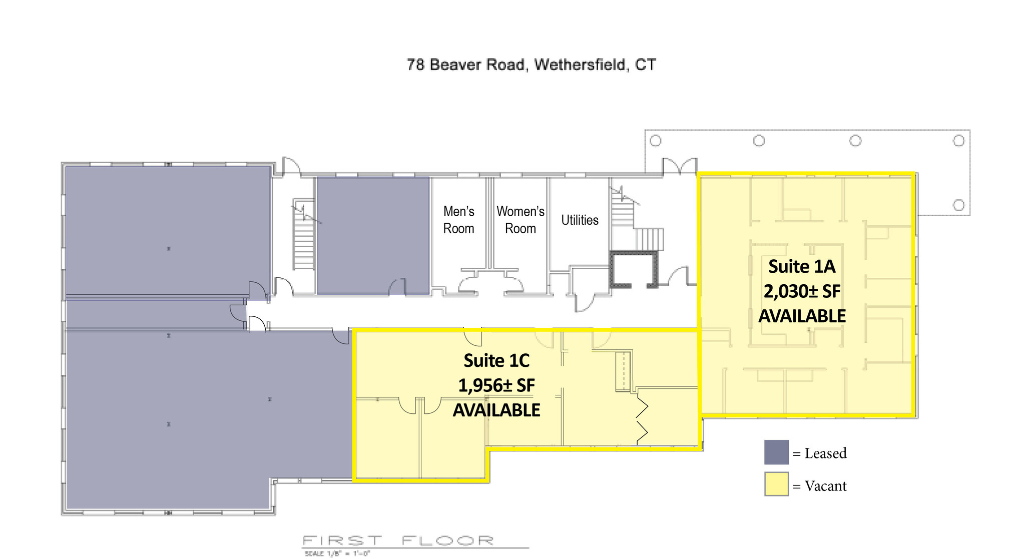 78 Beaver Rd, Wethersfield, CT à louer Plan d’étage– Image 1 sur 1