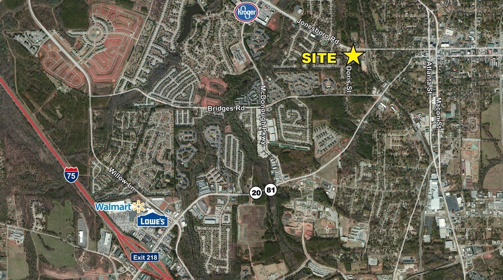 107 Jonesboro Rd, McDonough, GA à vendre - Photo de l’immeuble – Image 3 sur 8