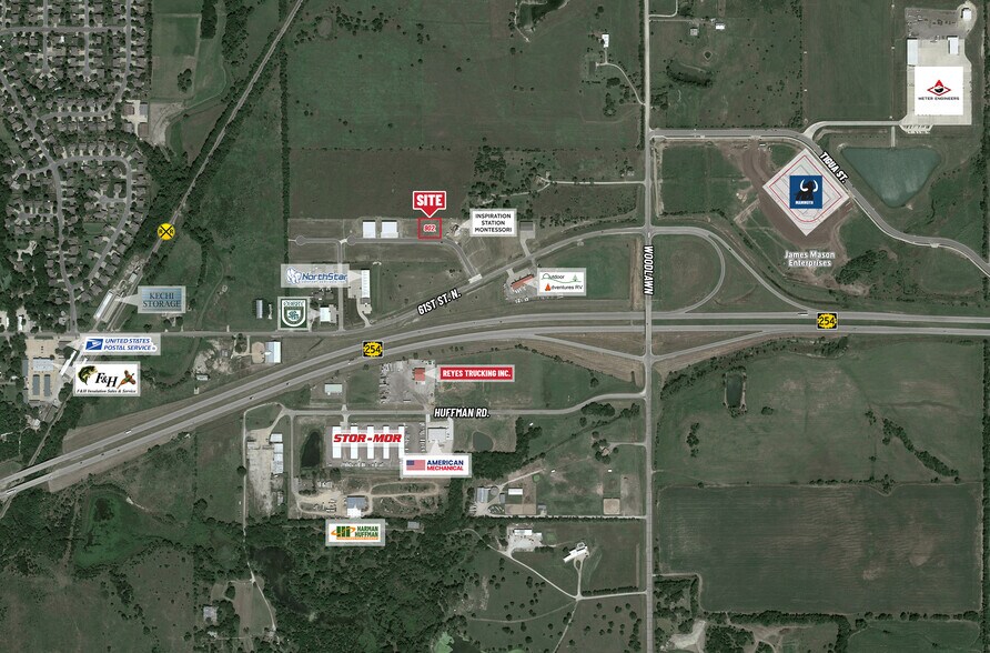 902 E. Venture Ct., Kechi, KS à vendre - Aérien – Image 3 sur 3