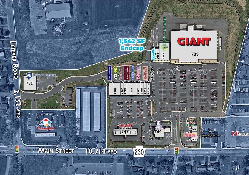 749-809 E Main St, Mount Joy, PA à louer - Photo de l’immeuble – Image 2 sur 8