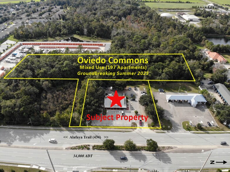 1340 Alafaya Trl, Oviedo, FL à louer - Aérien – Image 2 sur 9