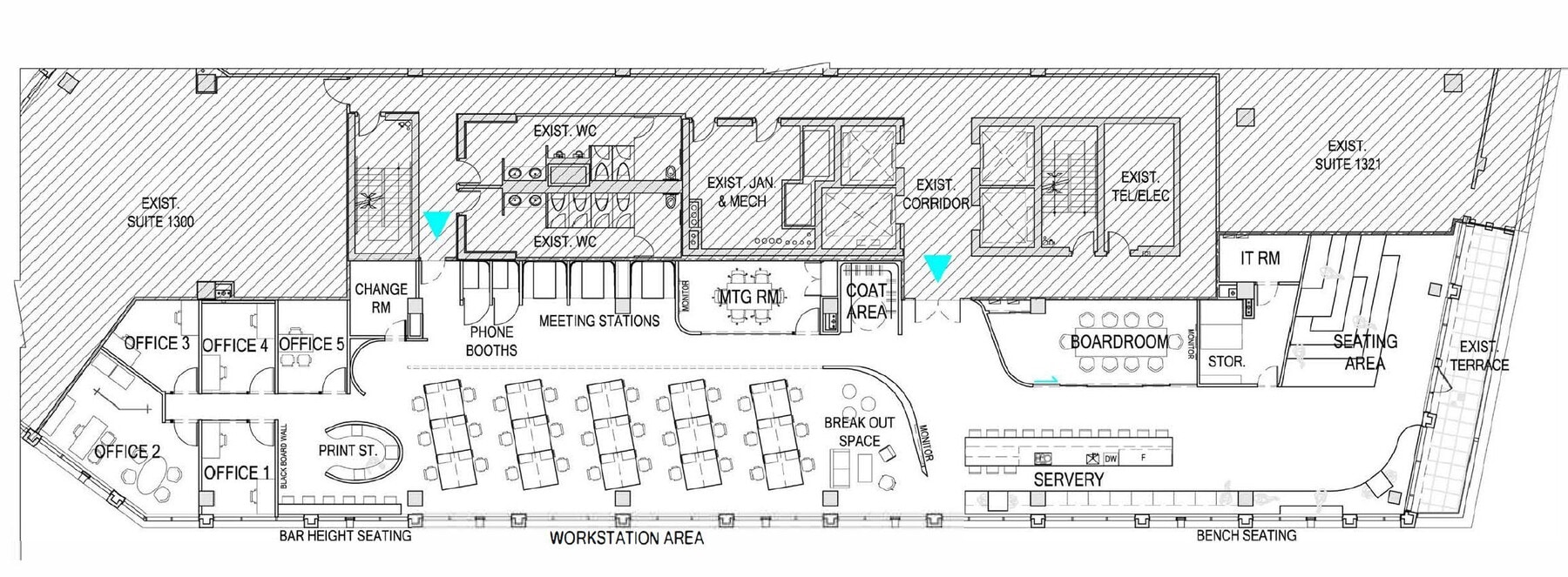 130 Queens Quay E, Toronto, ON M5A 0P6 - Lot 1314-1324 - - Plan d’étage - Image 1 of 13
