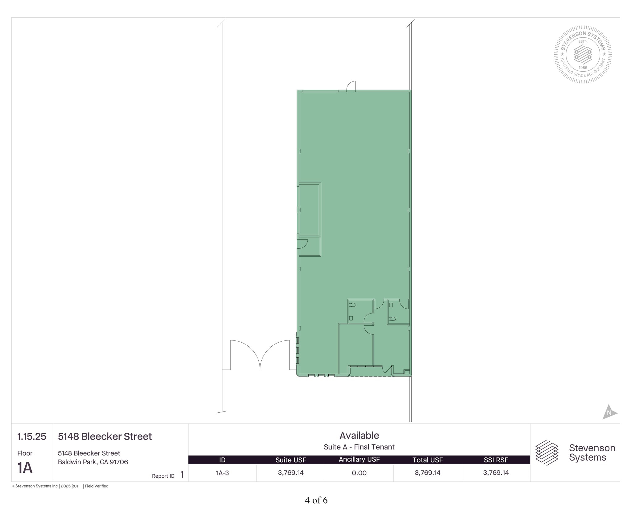 5148 Bleecker St, Baldwin Park, CA à louer Plan de site– Image 1 sur 1
