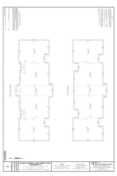107 Manor Ave, Bardstown, KY à louer - Plan de site – Image 3 sur 3