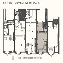 2090-2130 de la Montagne, Montréal, QC à louer Plan d’étage– Image 1 sur 1
