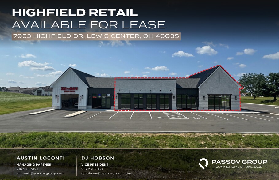 7953 Highfield Dr, Lewis Center, OH à louer - Photo de l’immeuble – Image 1 sur 10