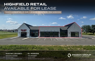 Plus de détails pour 7953 Highfield Dr, Lewis Center, OH - Local commercial à louer