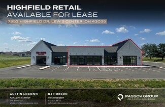 Plus de détails pour 7953 Highfield Dr, Lewis Center, OH - Local commercial à louer