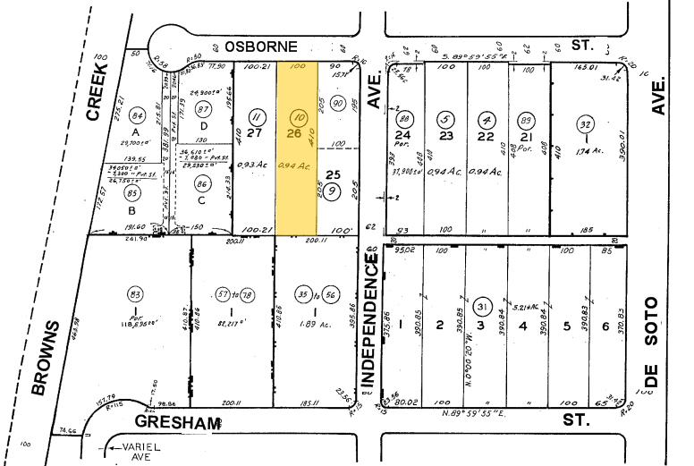 21018 Osborne St, Canoga Park, CA à louer - Plan cadastral – Image 3 sur 5