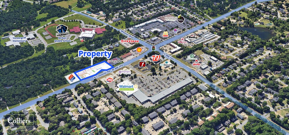 2160 Crossover rd, Fayetteville, AR à louer - Photo de l’immeuble – Image 2 sur 3