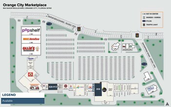 810-890 Saxon Blvd, Orange City, FL à louer Plan d’étage– Image 1 sur 1