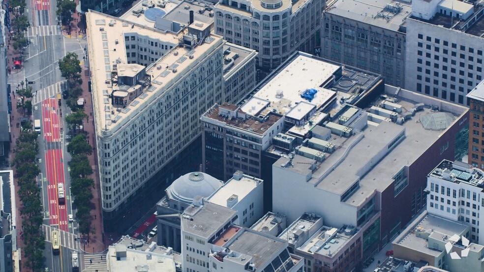 100 Stockton St, San Francisco, CA à louer - Vidéo aérienne – Image 2 sur 6