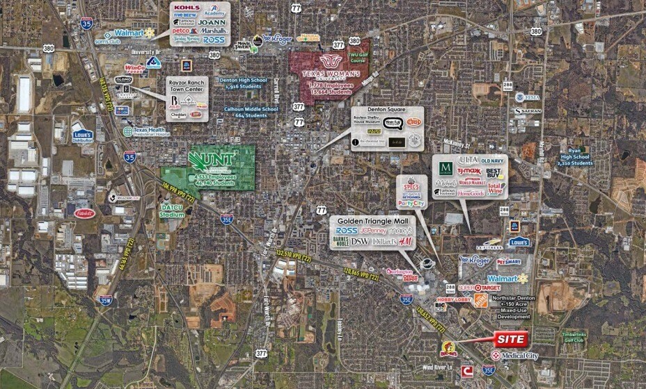 I-35 & Brinker Rd, Denton, TX à louer - Aérien – Image 3 sur 3