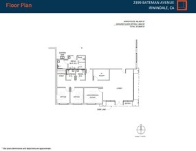 2399 Bateman Ave, Duarte, CA à louer Plan d’étage– Image 1 sur 1