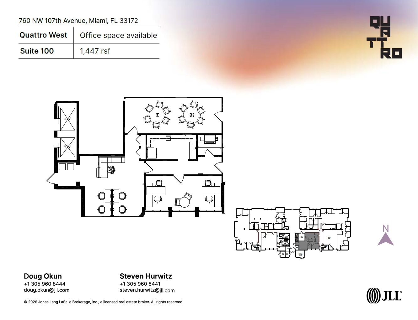 700 NW 107th Ave, Miami, FL à louer Plan d’étage– Image 1 sur 1