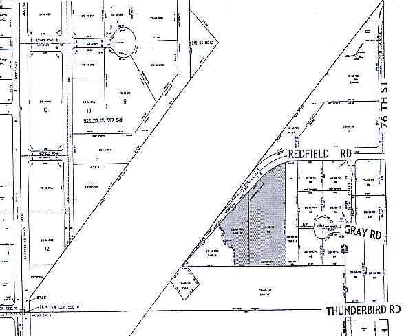 7575 E Redfield Rd, Scottsdale, AZ à louer - Plan cadastral – Image 3 sur 10