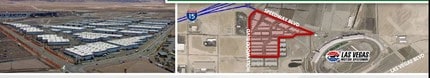 6885 Speedway Blvd, Las Vegas, NV - Vue aérienne  vue de carte