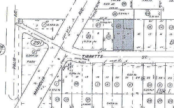3773 Tibbetts St, Riverside, CA à louer - Plan cadastral – Image 2 sur 4