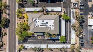 7098 E Cochise Rd, Scottsdale, AZ - Vue aérienne vue de carte