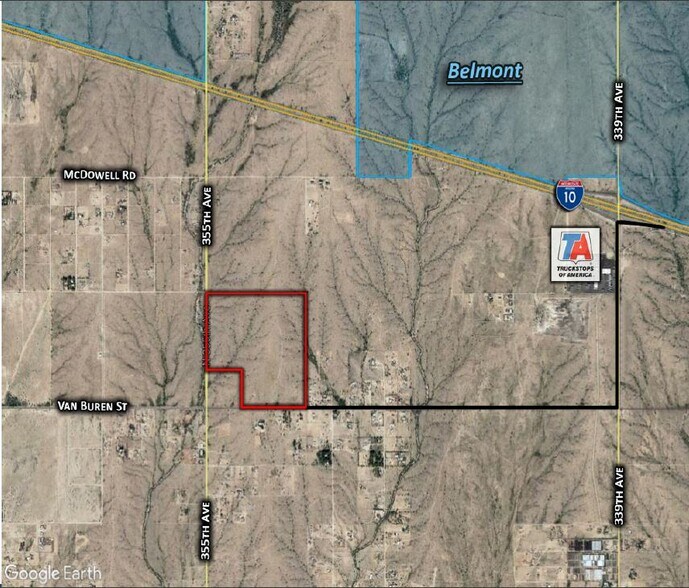 NWC 355th Ave & Van Buren St, Tonopah, AZ à vendre - Aérien – Image 2 sur 18