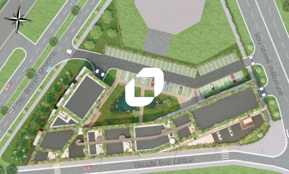 Bureau dans Valenciennes à vendre - Plan d’étage – Image 2 sur 5
