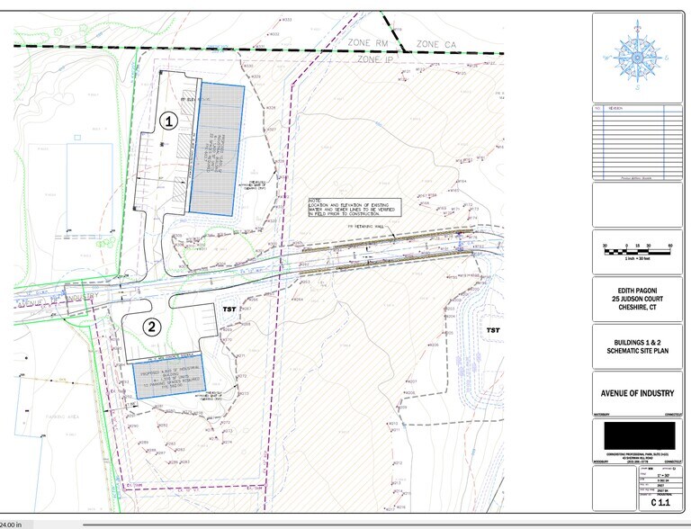 Avenue of Industry, Waterbury, CT à vendre - Plan cadastral – Image 3 sur 9