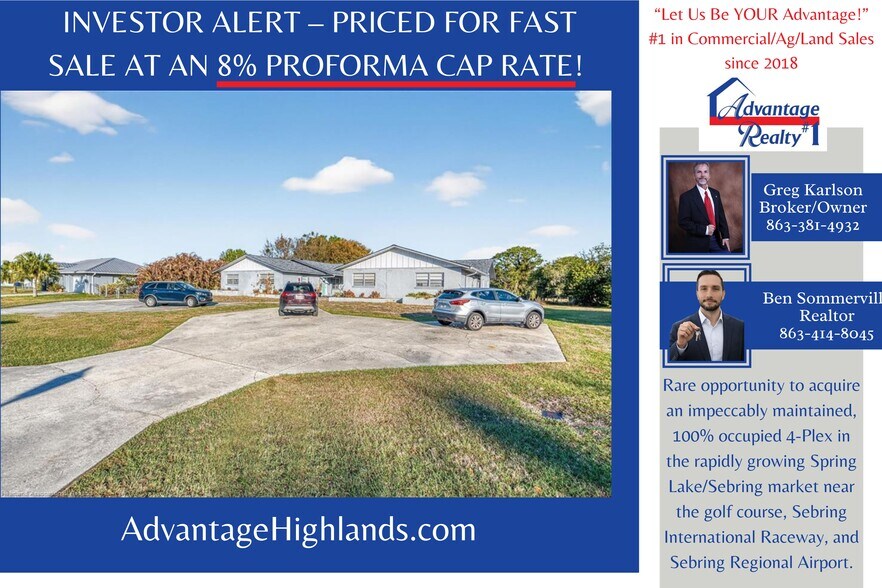 6213 Candler Ter, Sebring, FL à vendre - Photo de l’immeuble – Image 2 sur 31