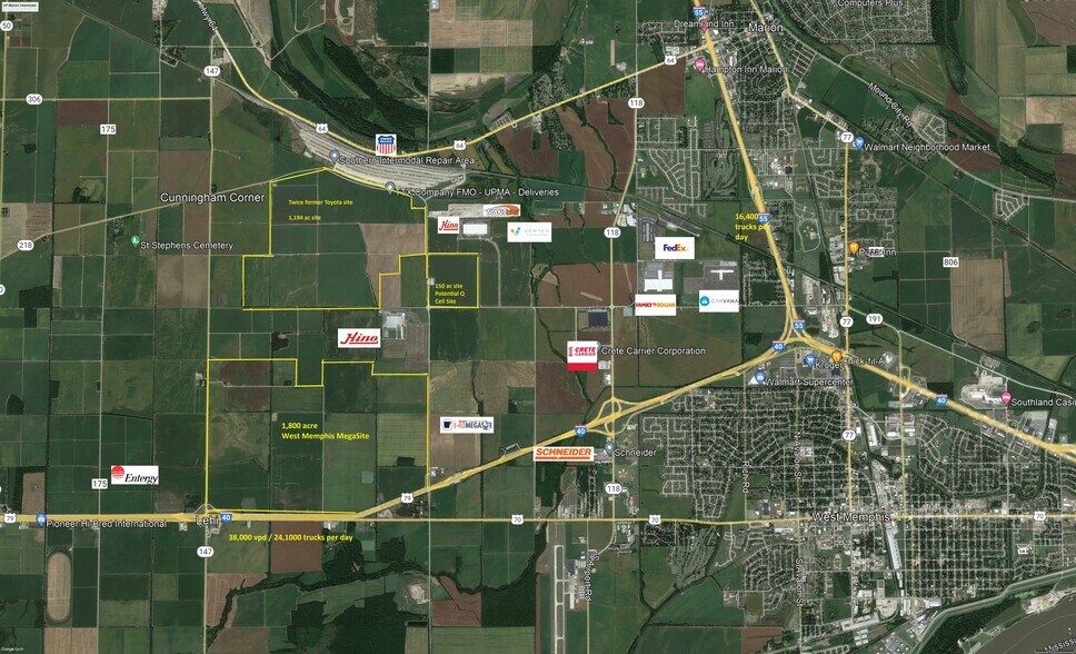 3251 Infinity Parkway, Marion, AR à vendre - Aérien – Image 2 sur 4