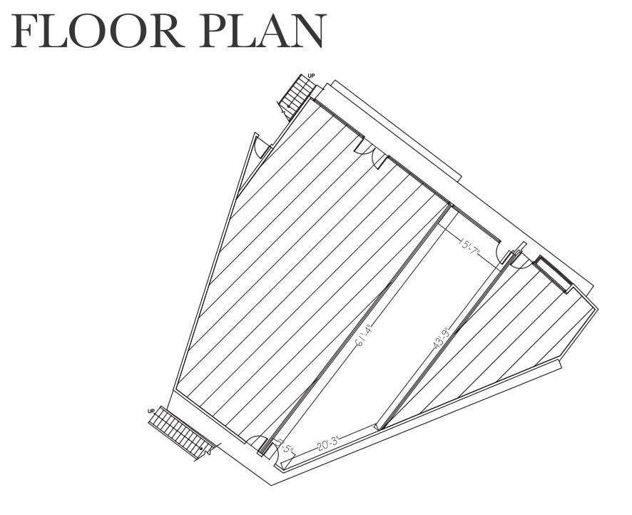 141-147 S Barrington Ave, Los Angeles, CA à louer Plan d’étage– Image 1 sur 1
