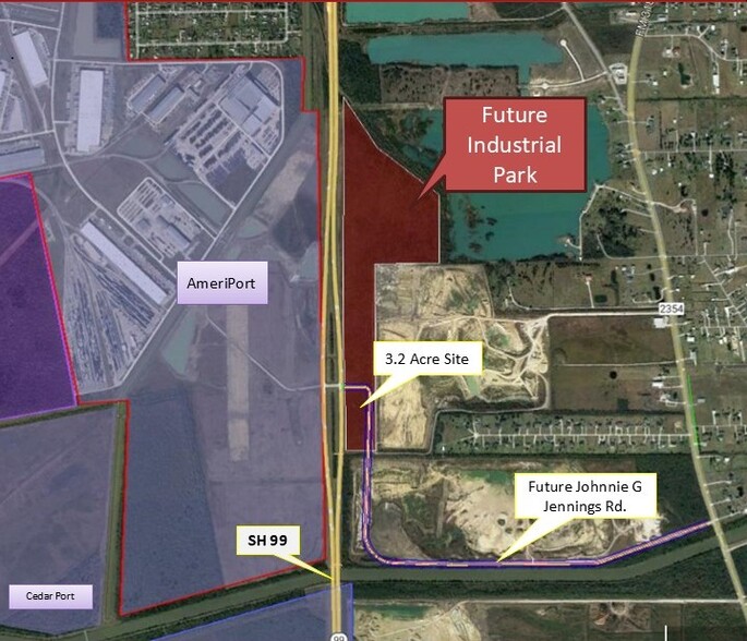 SH 99 rd, Baytown, TX à vendre - Aérien – Image 2 sur 3