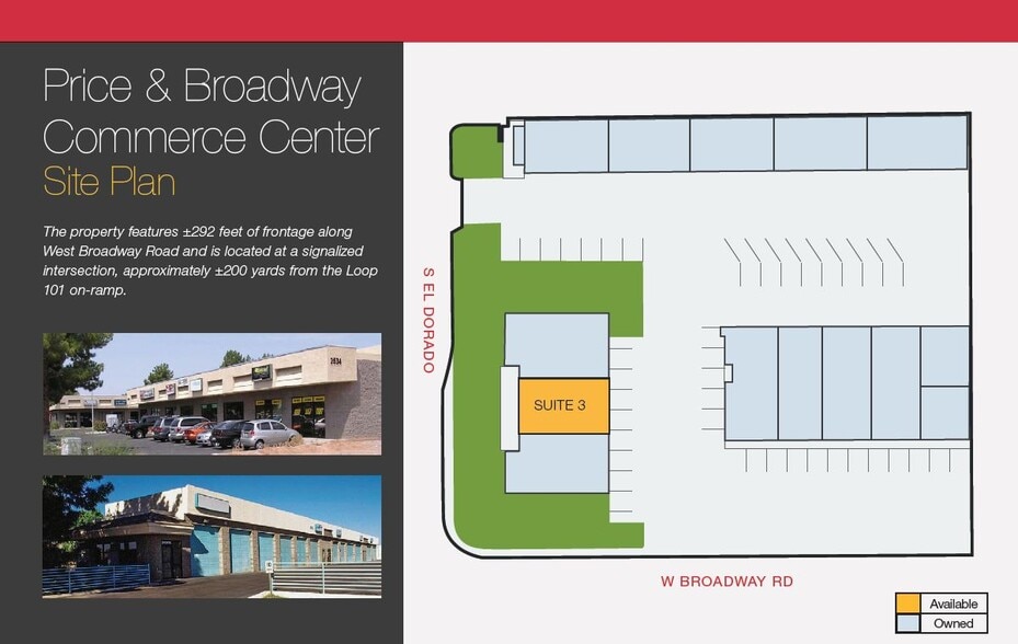 2534 W Broadway Rd, Mesa, AZ à louer - Photo de l’immeuble – Image 3 sur 12