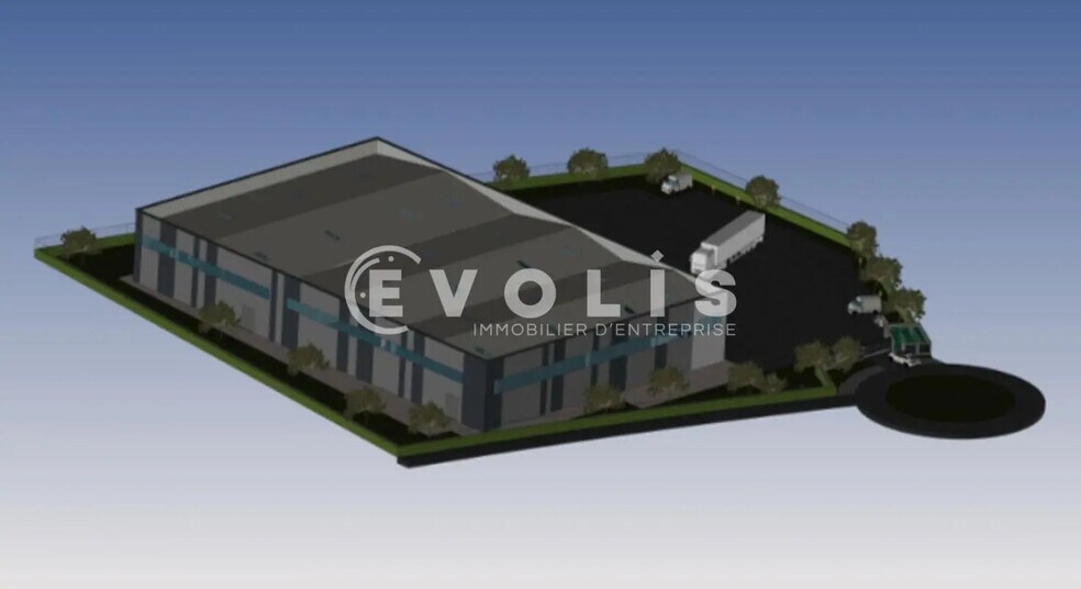 Local d’activités dans Le Pont-de-Claix à louer - Photo de l’immeuble – Image 3 sur 8