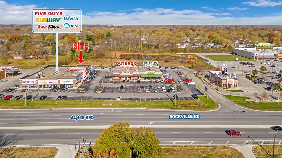 9210 Rockville Rd, Indianapolis, IN à louer - Photo de l’immeuble – Image 3 sur 5