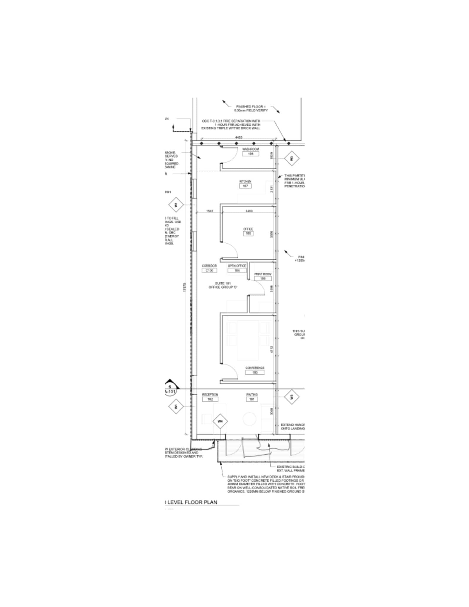 1095 1st Av W, Owen Sound, ON à louer Plan de site– Image 1 sur 1