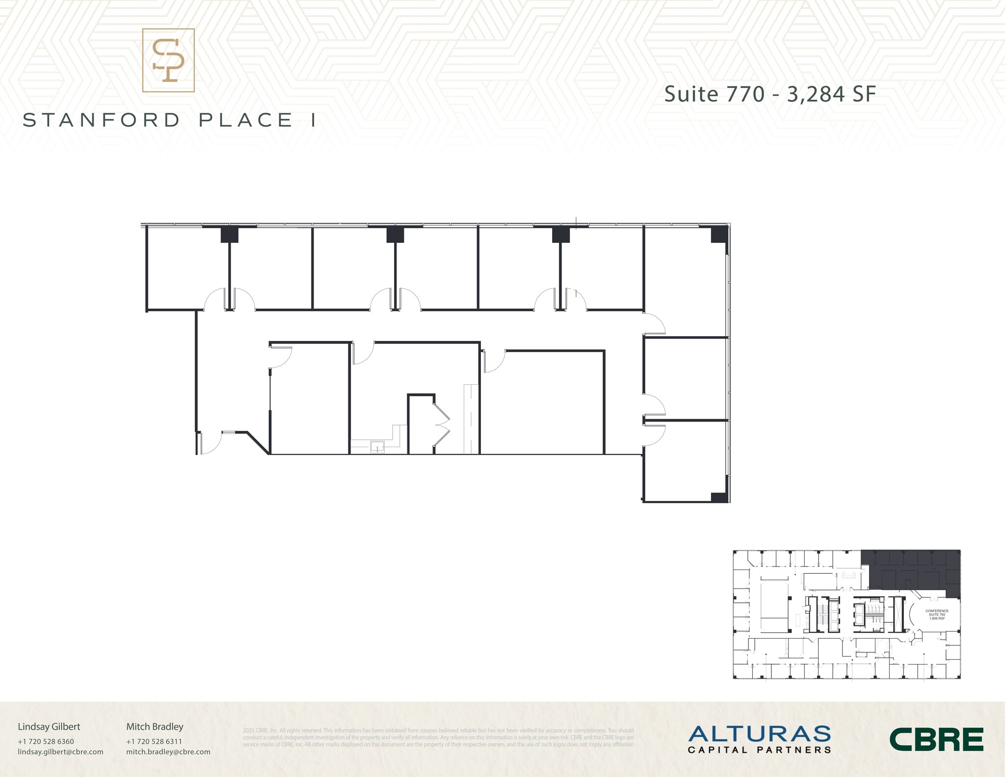 8055 E Tufts Ave, Denver, CO à louer Plan de site– Image 1 sur 1