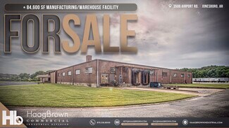 Plus de détails pour 3506 Airport Rd, Jonesboro, AR - Industriel/Logistique à vendre