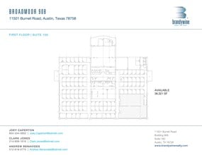 11501 Burnet Rd, Austin, TX à louer Plan de site– Image 1 sur 1