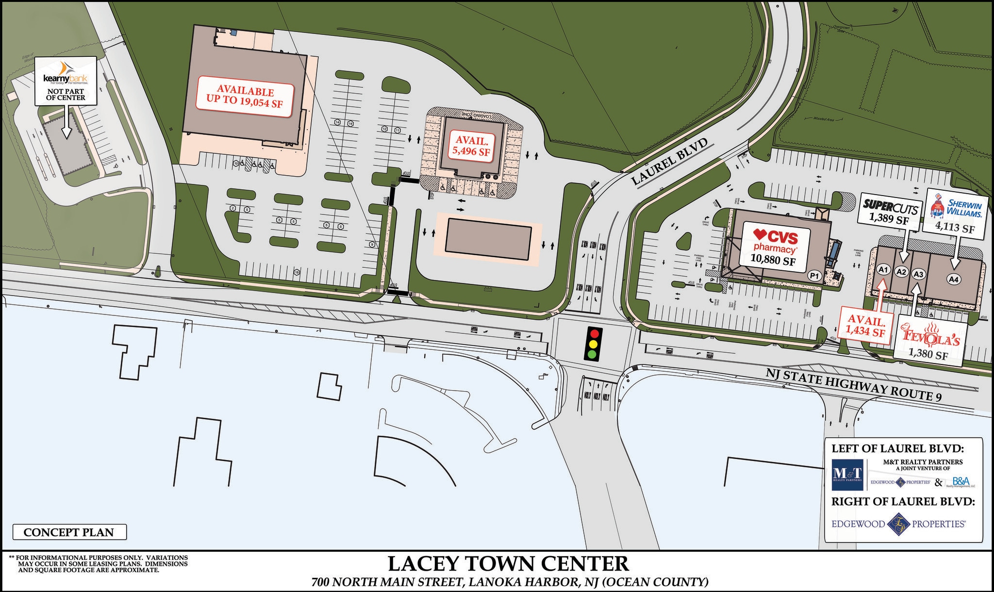 706 Us Highway 9, Lanoka Harbor, NJ à louer Plan de site– Image 1 sur 1