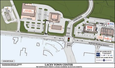 706 Us Highway 9, Lanoka Harbor, NJ à louer Plan de site– Image 1 sur 1