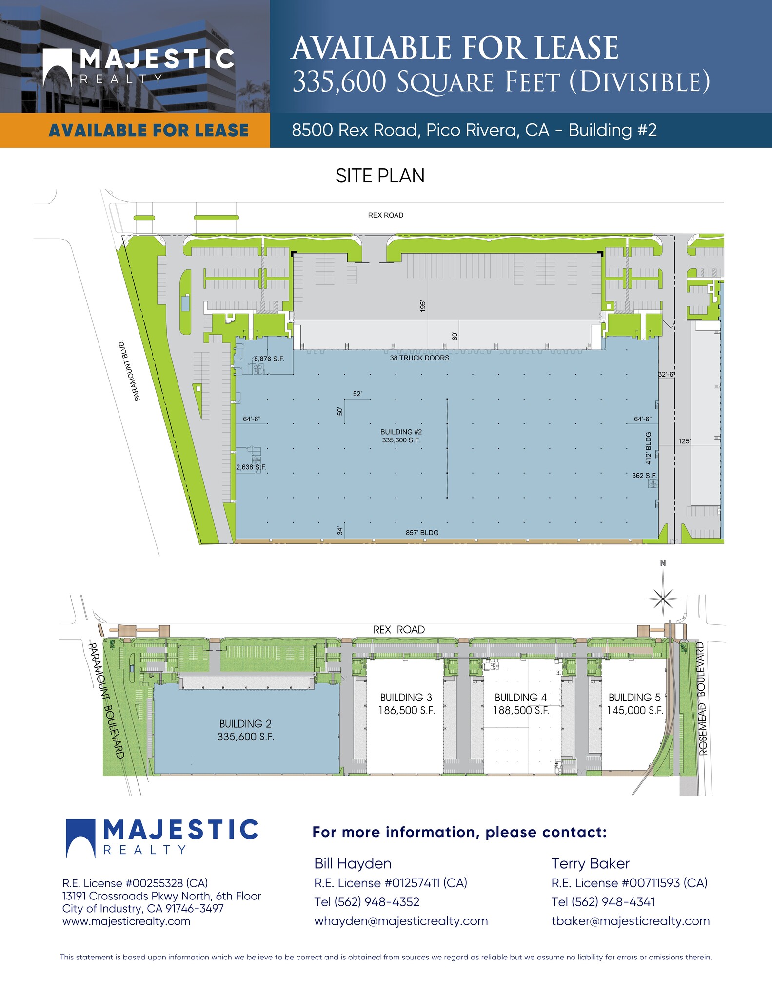 8500 Rex Rd, Pico Rivera, CA à louer Plan de site– Image 1 sur 1