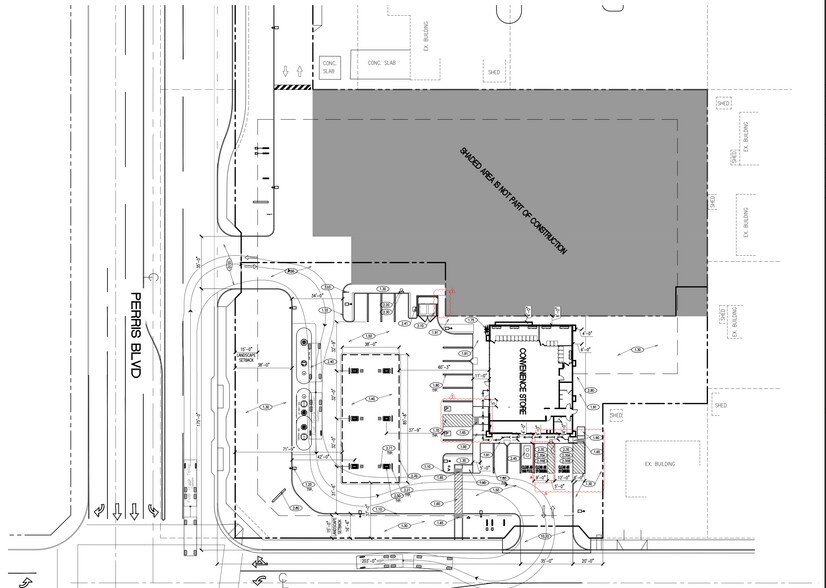 13240 Perris Blvd, Moreno Valley, CA à vendre - Plan de site – Image 2 sur 2