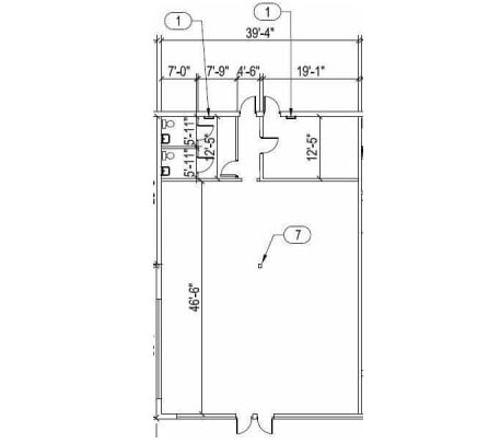 7402-7456 N 30th St, Omaha, NE à louer Plan d’étage– Image 1 sur 1