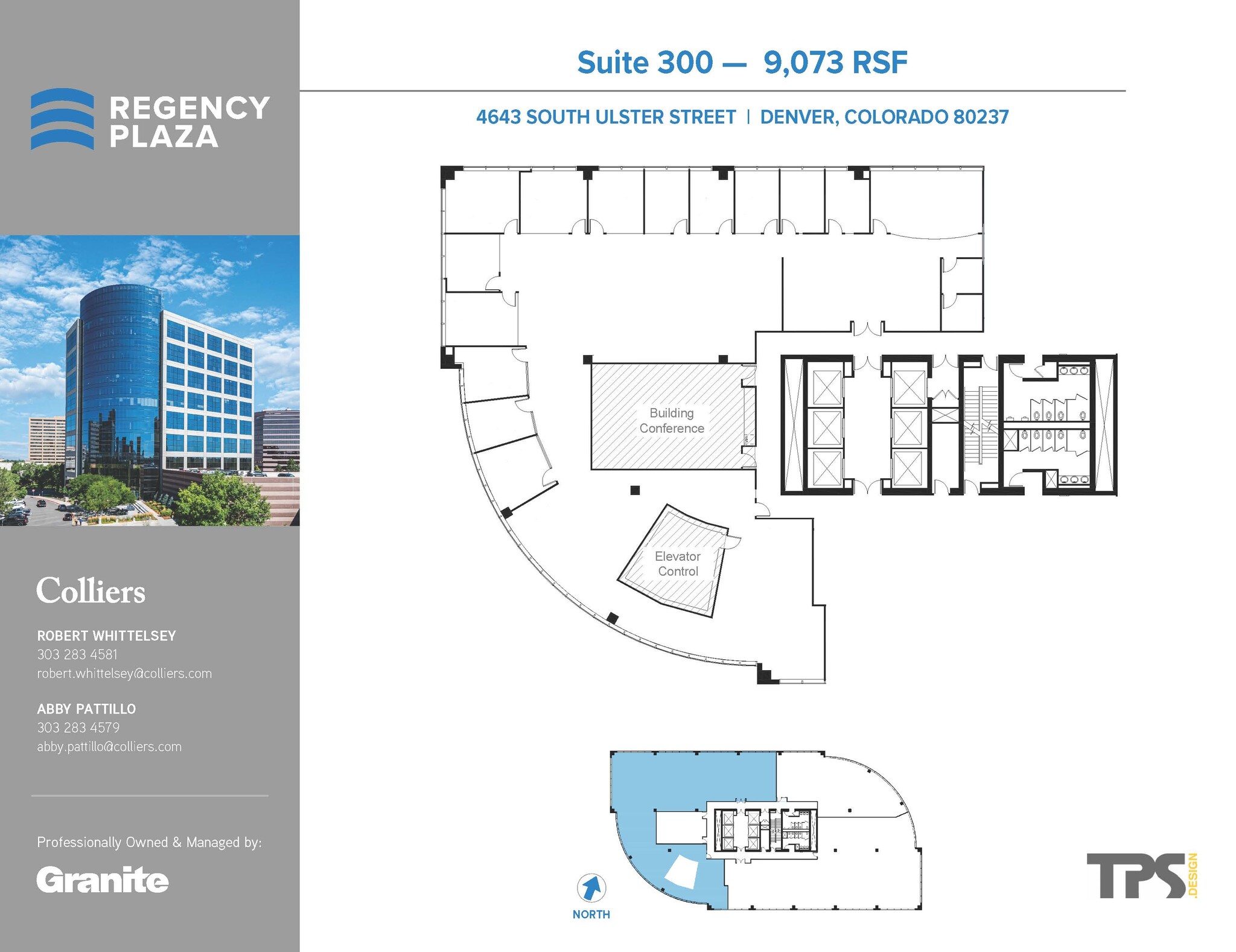 4643 S Ulster St, Denver, CO à louer Plan d’étage– Image 1 sur 1
