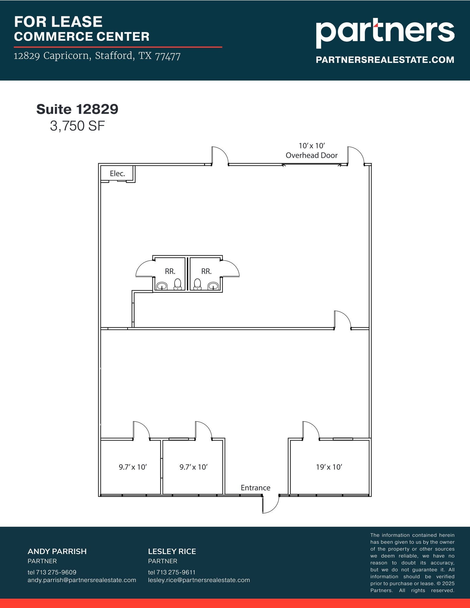 3750-3776 Greenbriar Dr, Stafford, TX à louer Plan de site– Image 1 sur 1
