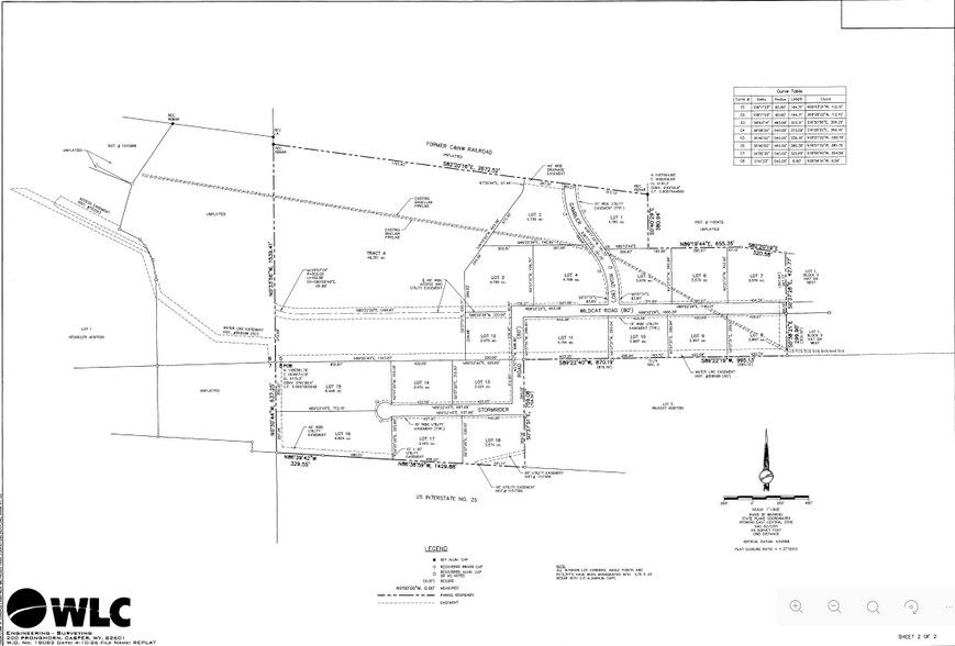 6375 E Yellowstone Hwy, Evansville, WY à vendre - Plan cadastral – Image 2 sur 3