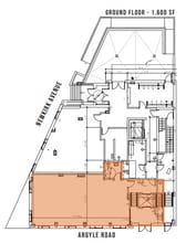 585 Argyle Rd, Brooklyn, NY à louer Plan d’étage– Image 2 sur 3