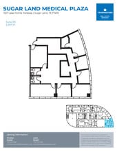 1327 Lake Pointe Pky, Sugar Land, TX à louer Plan d’étage– Image 1 sur 1