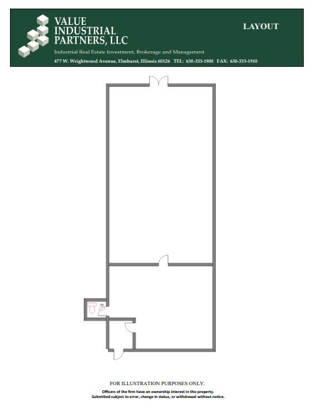 5400 Newport Dr, Rolling Meadows, IL à louer Plan d’étage– Image 1 sur 1