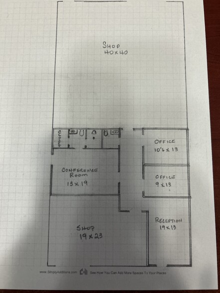 212 S Dock Rd, Odessa, TX à louer - Plan d’étage – Image 3 sur 5
